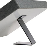 N-shaped Jewelry Display Tray Back Holder Earrings Stand