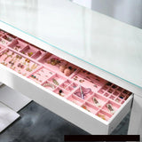Blue/Pink DIY Jewelry Storage Case Middle Size Jewellery Organizer
