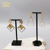 Acrylic T-Shaped Earring Display Stand Jewelry Counter Shooting Prop