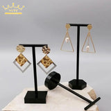Acrylic T-Shaped Earring Display Stand Jewelry Counter Shooting Prop