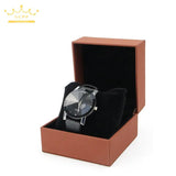 Leather Watch Box with Pillow Bracelet Holder