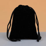 10Pcs Small Grey Velvet Bag 10x12cm Charms Earrings Jewelry Packaging Bags