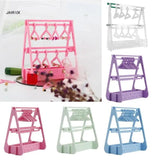 Acrylic Earrings Holder Double-layer Jewelry Display Stand