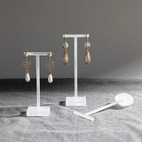 Frosted Acrylic Earrings Display Holder Jewelry Stand