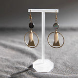 Frosted Acrylic Earrings Display Holder Jewelry Stand
