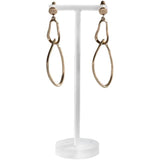 Frosted Acrylic Earrings Display Holder Jewelry Stand