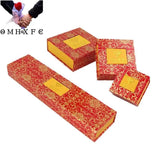 Red Yellow Paper Jewelry Packaging Accessories