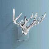 Wall Mounted Antlers Jewelry Holder Hook Key Holder Necklace Holder Vintage