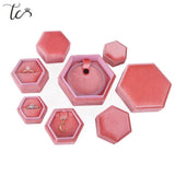 Velvet Jewelry Box for Rings Earrings Necklace Bracelet