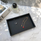 Portable Velvet Jewelry Ring Display Case Earring Storage Organizer