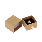 Paper Ring Earring Bracelet Box Jewelry Stand Case