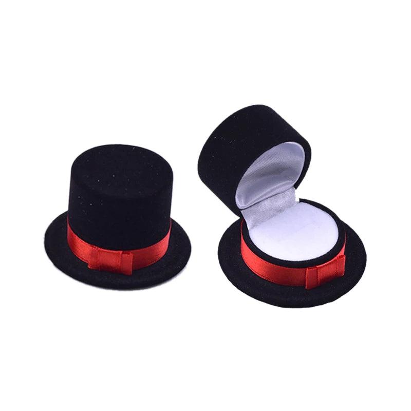Velvet Small Jewelry Box Ring Display Holder Wedding Engagement