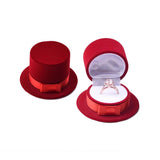 Velvet Small Jewelry Box Ring Display Holder Wedding Engagement