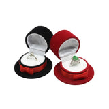 Velvet Small Jewelry Box Ring Display Holder Wedding Engagement