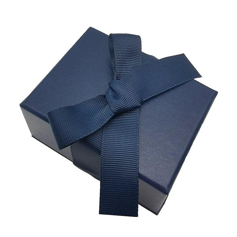 Ribbon Bow Necklace Jewellery Box Gift Packaging