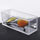 Acrylic Clear Jewelry Storage Organizer Drawer Cosmetics Glasses Holder