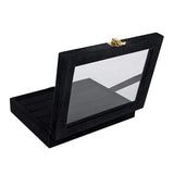 Velvet Ring Tray Jewelry Organizer Display Case