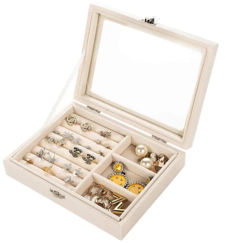 Ring Case Ring Box Ring Organizer Ring Holder Jewelry Display Storage Box Tray