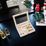 Ring Case Ring Box Ring Organizer Ring Holder Jewelry Display Storage Box Tray