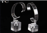 Crystal Acrylic Watch Stand Holder Jewelry Organizer