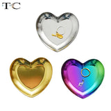 Nordic Heart-shaped Jewelry Metal Storage Tray