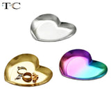 Nordic Heart-shaped Jewelry Metal Storage Tray