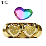 Nordic Heart-shaped Jewelry Metal Storage Tray