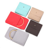 Microfiber Ring Holder Bag Jewelry Storage Pouch Bracelet Necklace Envelope