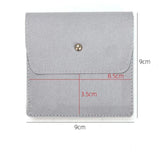Microfiber Ring Holder Bag Jewelry Storage Pouch Bracelet Necklace Envelope