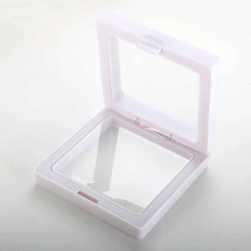 Colorful 3D Floating Display Storage Sealed Box Jewelry