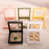Colorful 3D Floating Display Storage Sealed Box Jewelry