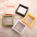 Colorful 3D Floating Display Storage Sealed Box Jewelry