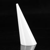 Clear Acrylic Solid Finger Cone Ring Stand Holder Showcase