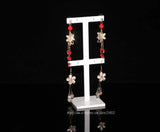 Acrylic 2-Layer Earrings Holder Jewelry Display Stand