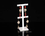 Acrylic 2-Layer Earrings Holder Jewelry Display Stand