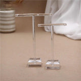 European Acrylic T-shaped Earring Stand