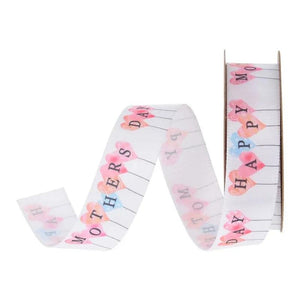 10 Yards 20mm Mother's Ribbon DIY Decorative Balloon Flamingo Decoration