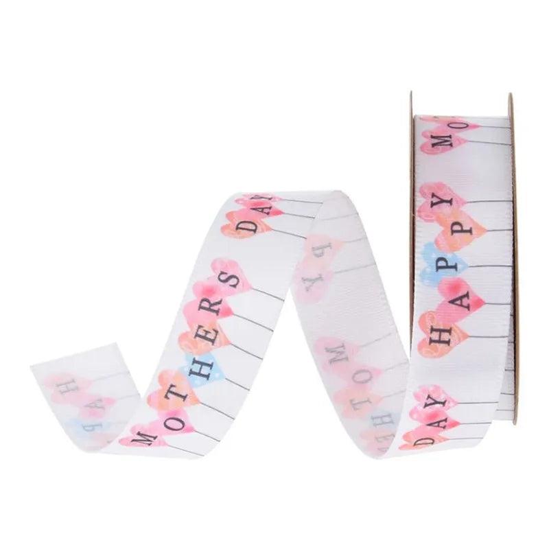 10 Yards 20mm Mother's Ribbon DIY Decorative Balloon Flamingo Decoration