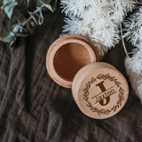 Personalized Groomsmen Cuff Links Box - Monogram Cufflinks Holder
