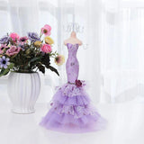 Fashionable Mannequin Earring Stand Tower Rack Ring Holder