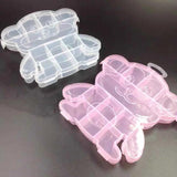 Cartoon Bear Pink Jewelry Storage Box Organizer