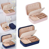Portable Jewelry Box Travel Case for Earrings Stud