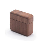 Vintage Walnut Ring Bearer Box Proposal Box