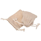 30Pcs/Lot Small Linen Drawstring Jewelry Gift Bags 10x8CM