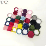 Velvet Ring Holder Box for Jewelry Store Proposal