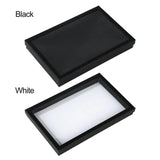 Portable Jewelry Display Organizer Tray Holder Gift Box