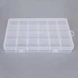 22 Slots Adjustable Jewelry Box Craft Organizer Tool Case