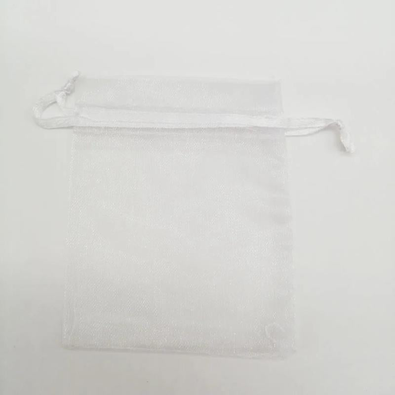 50pcs Organza Gift Bags Jewelry Packaging Drawstring Bag