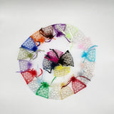 50pcs Organza Gift Bags Jewelry Packaging Drawstring Bag