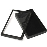 100 Slot Earring Display Storage Box Tray Case Organiser Holder with Lid